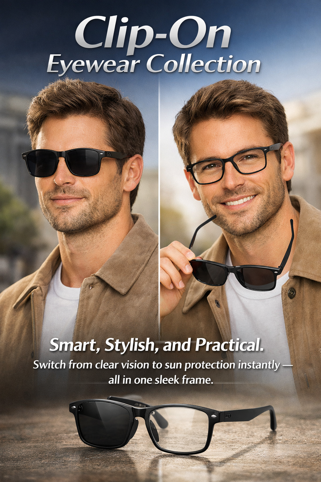 Smart Clip-On Eyewear